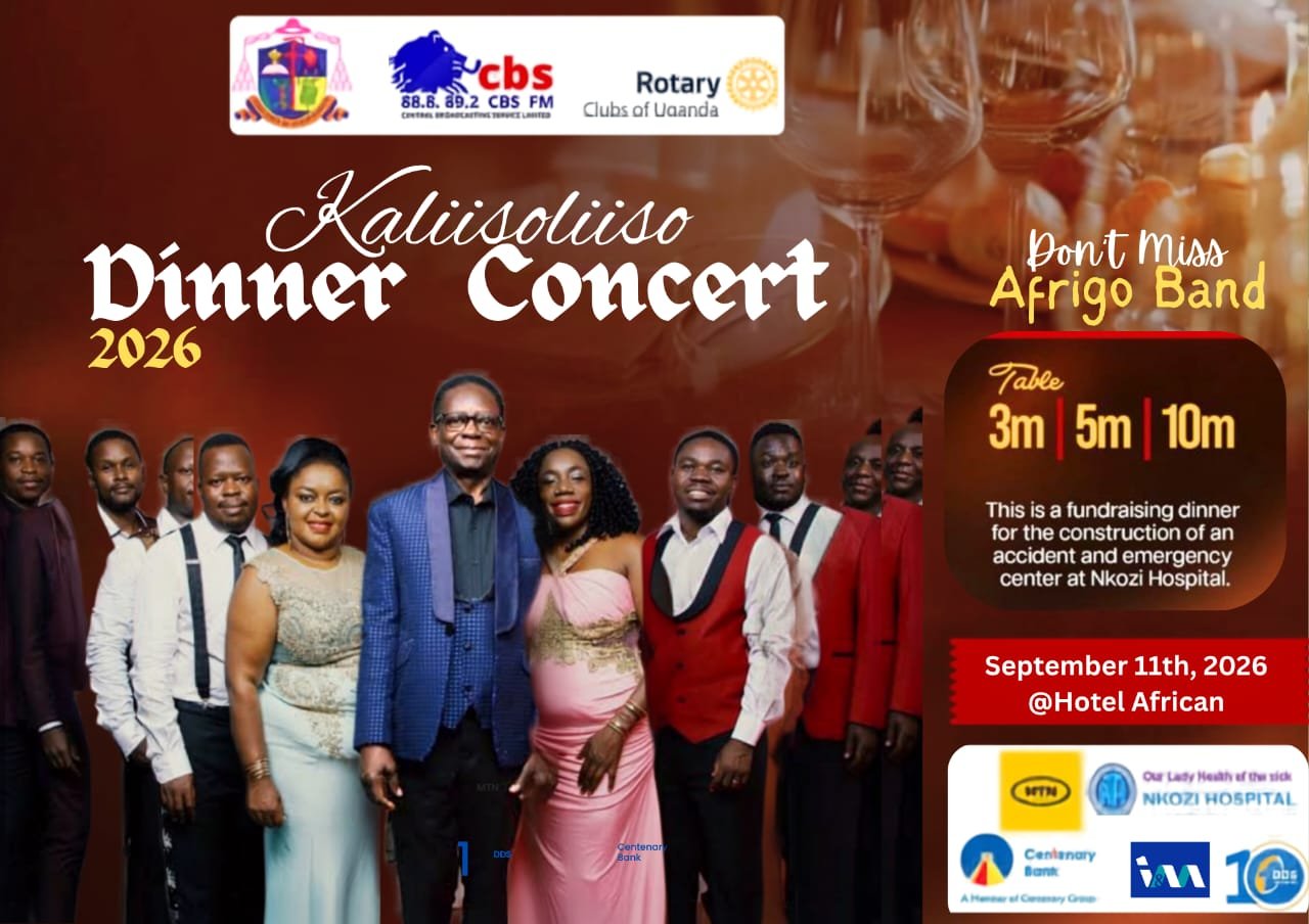 Kaliisoliiso Dinner 2026 ku lwokutaano luno nga 11 September - Tosubwa