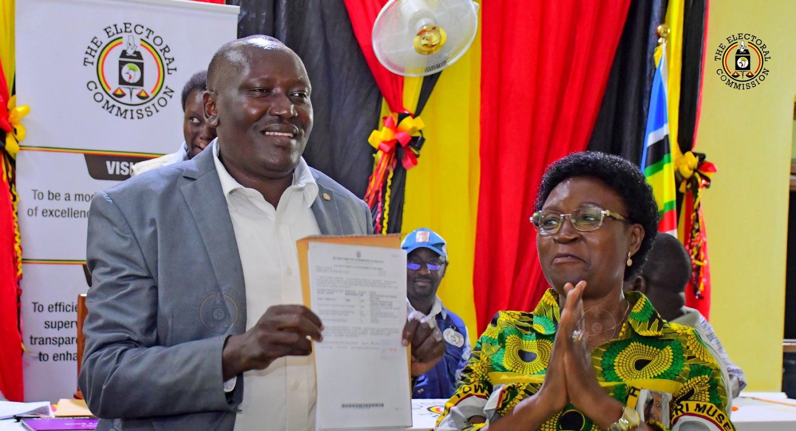Leku James Pili munnaNRM awangudde akalulu k'okuddamu  okulonda omubaka wa parliament owa Adjumani West - ekyalimu omugenzi Gen.Moses Ali