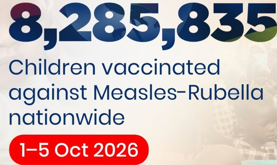 Abaana  abasoba obukadde 8  bebaagemeddwa obulwadde bwa Measles ne Rubella mu kugema okw'ekikungo okwa 2026