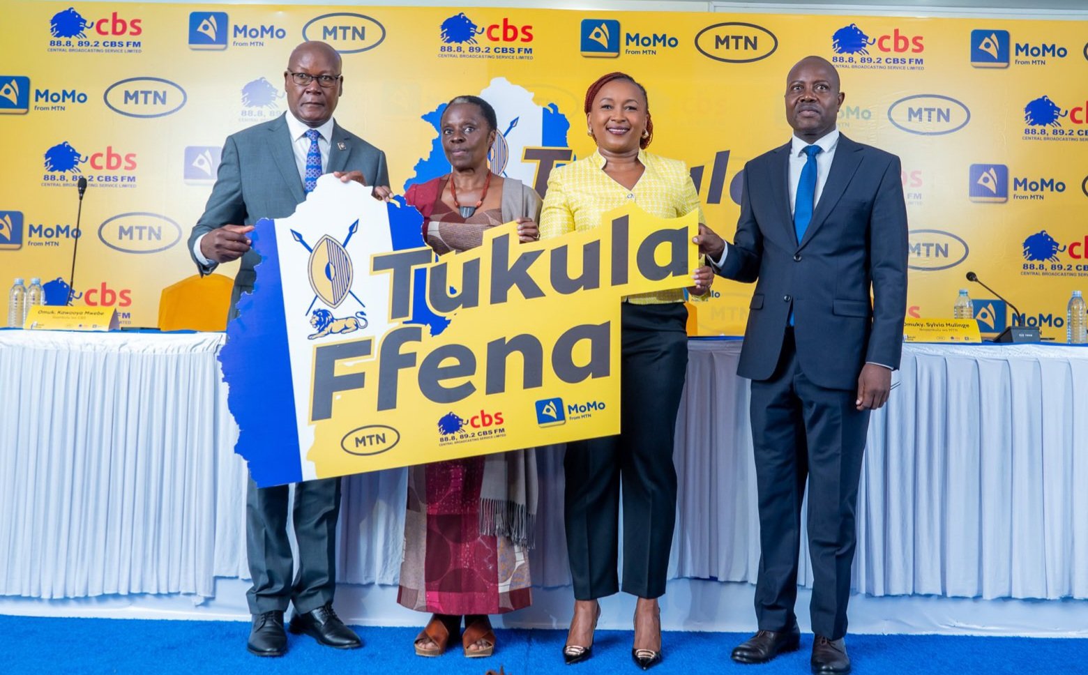 CBS esse omukago ne MTN Uganda - okutumbula obuwangwa bwa Buganda n'enkulaakulana mu bavubuka