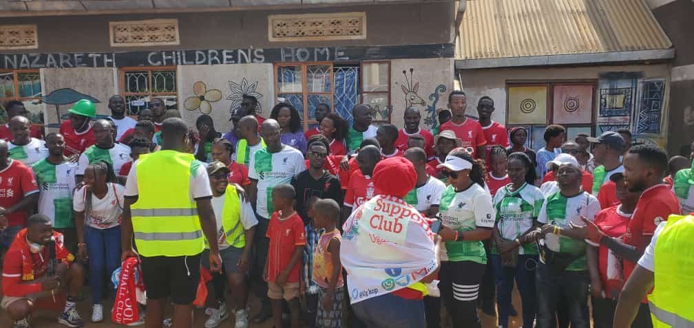 Aba Liverpool badduukiridde abaana abatalina mwasirizi e Masaka