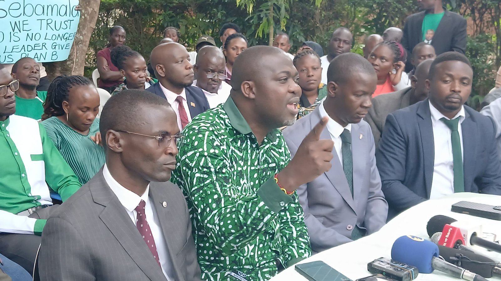 Bannakibiina kya DP abawagira Eng. Richard Ssebamala batandiseewo ekisinde ekigenderera okwezza obuyiinza bw’ekibiina