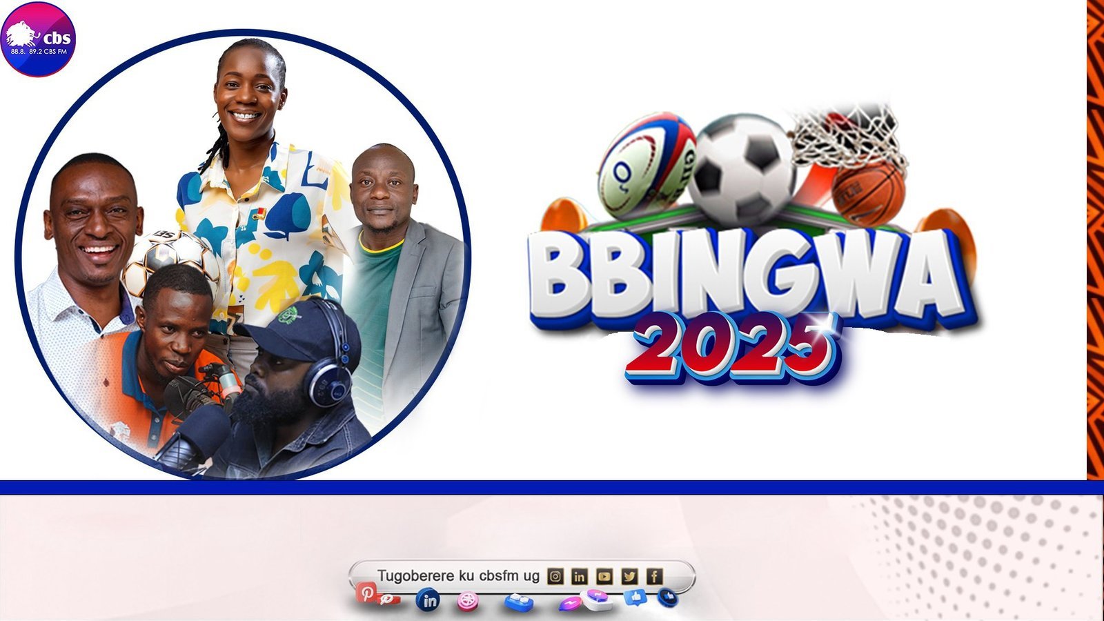 Bbingwa 2025 atandika lwa leero nga 07 July,  ku Radio Emmanduso 89.2
