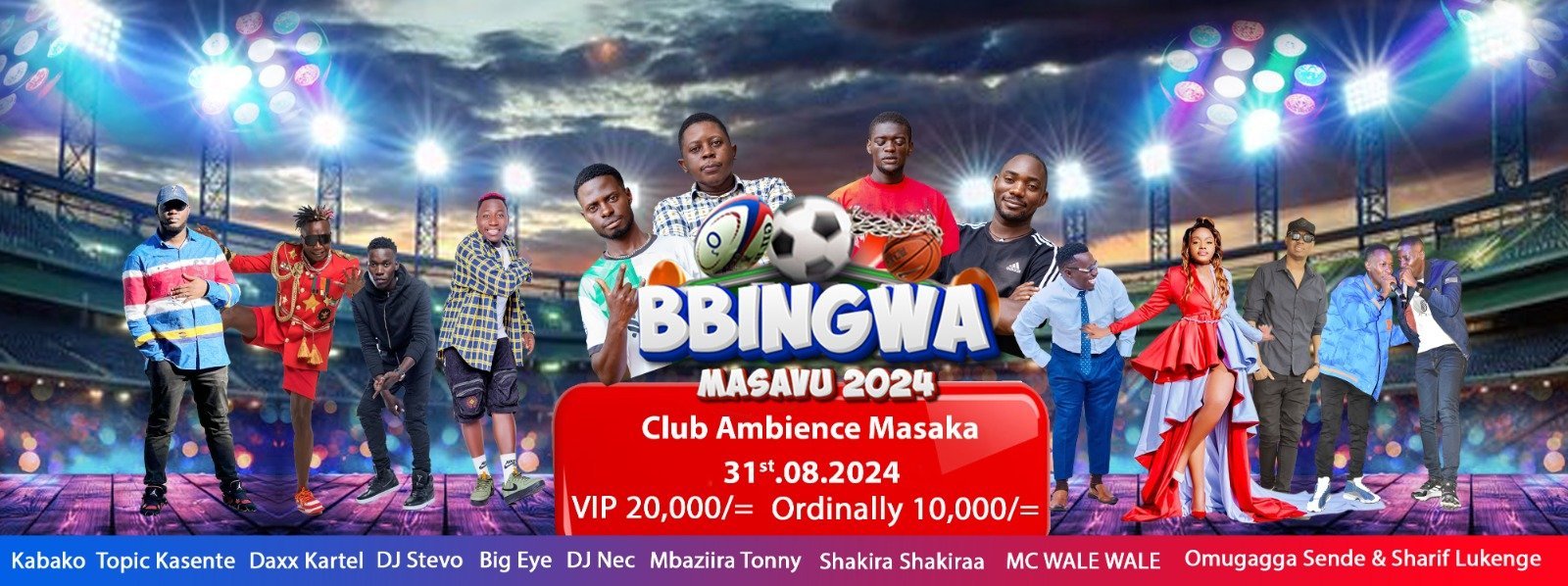 Bbingwa Masavu nga 31 August, 2024 ali Masaka