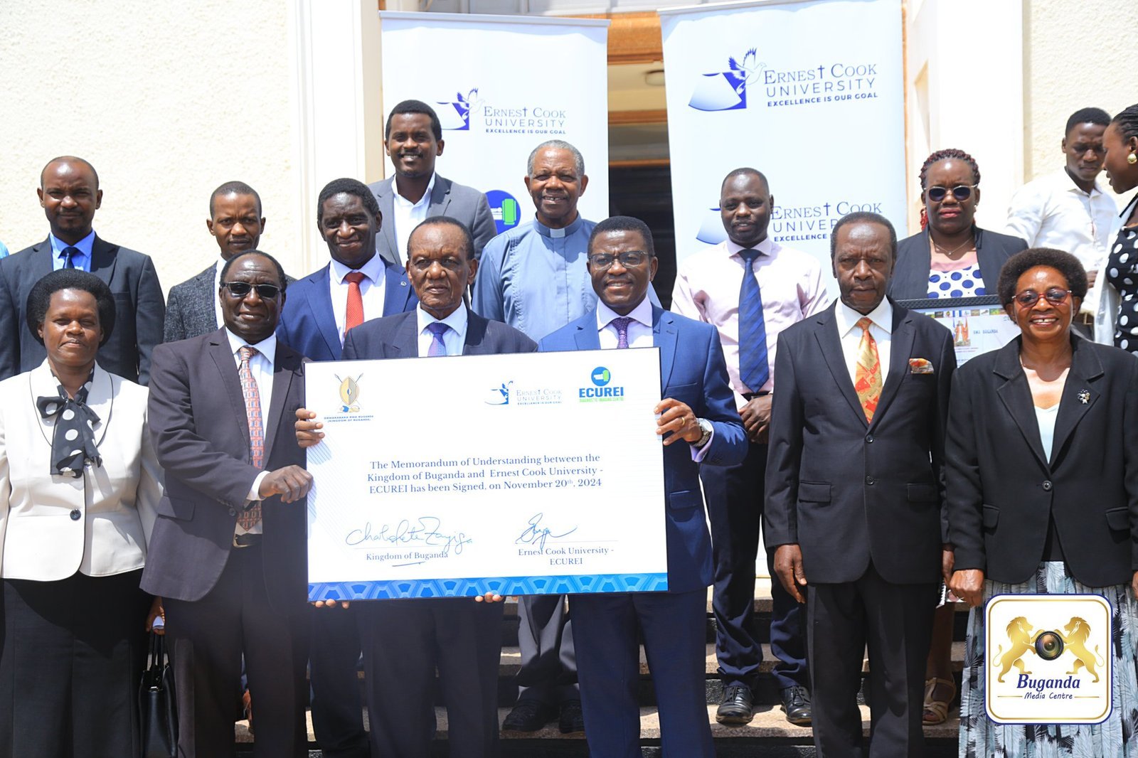 Buganda esse omukago ne Ernest Cook University – okusitula eby’obulamu mu Bwakabaka
