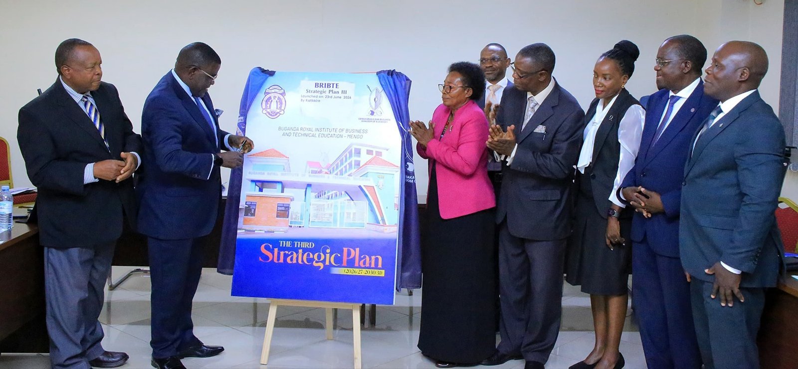 Buganda Royal Institute of Business and Technical Institute efunye Boodi empya – n’okutongoza Nnamutaayiika wa 2026-2031 wa buwumbi bwa shs 51