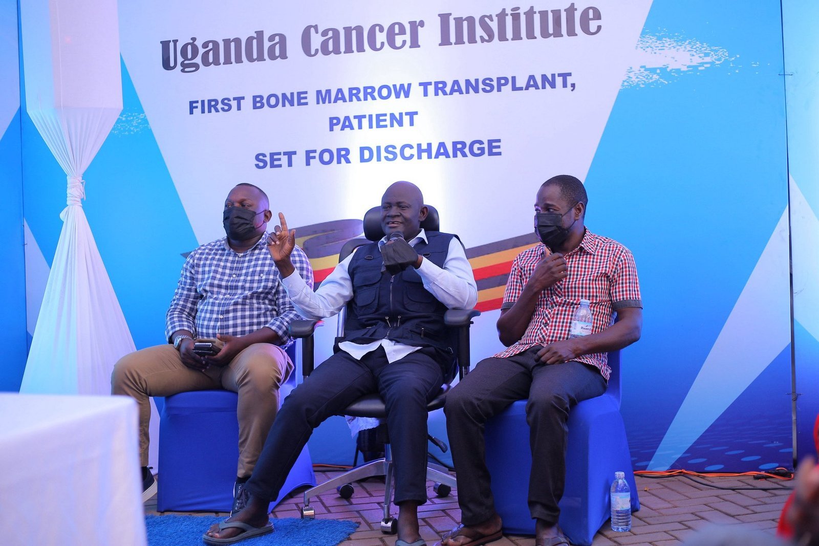 Eddwaliro lya Uganda Cancer Institute likyusizza obusomyo bw’omulwadde wa kookolo w’omusaayi asookedde ddala