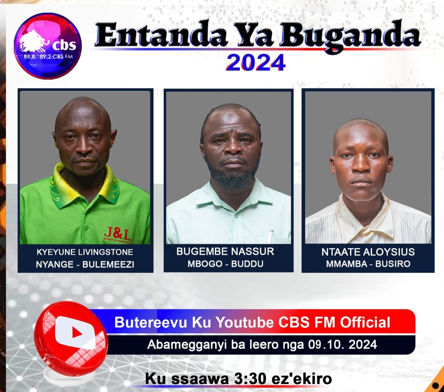 Eno ye Ntanda 2024 : Olukuba eriiso – Luleka nnyindo kufeesa.