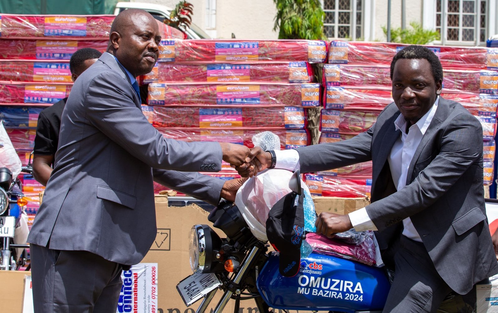 Entanda ya Buganda 2024 – Abamegganyi bonna bakwasiddwa ebirabo byabwe