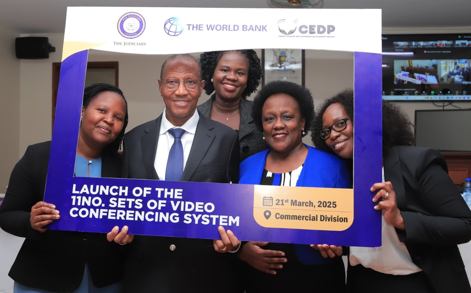 Judiciary Launches 11 Video Conferencing Systems to Improve Access to Justice – supported by World bank