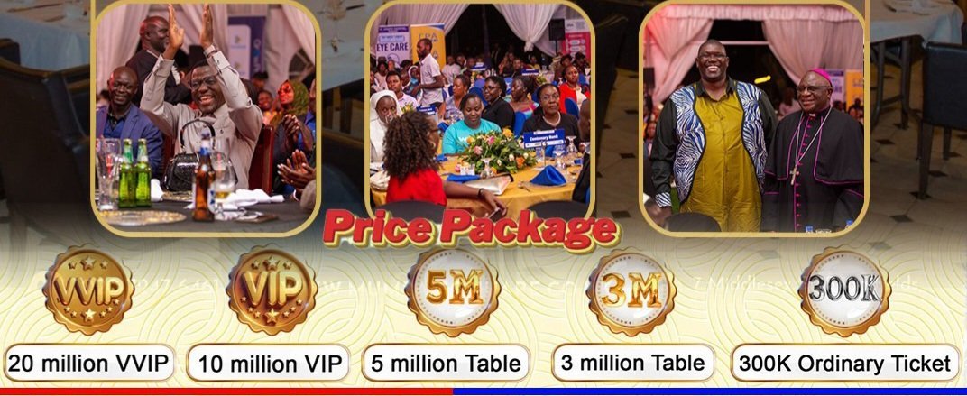 Kaliisoliiso Dinner 2025 ku Friday eno 03 October ku hotel Africana – Jangu onyumirwe nga bwowagira omulimu gw’okuziimba ekifo awatuukira abagudde ku bubenje ku ddwaliro e Nkozi
