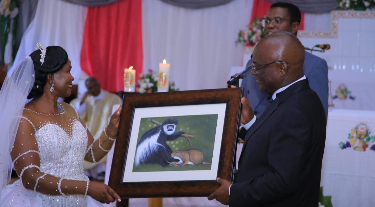 Katikkiro alabudde abalowooza nti omukwano nsimbi – abadde ku mukolo gw’omwami Andrew Francis Luyombo n’omuk.Solomy Nassejje nga bajaguza emyaka 25 mu bufumbo obutukuvu