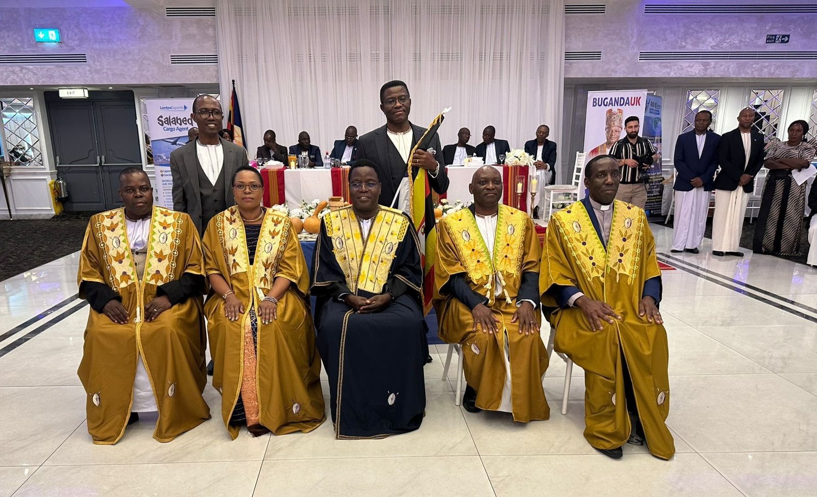 Katikkiro Mayiga atuuzizza abaami ba Kabaka e Bungereza ne Ireland – Federo ow’ebikolwa abune wonna
