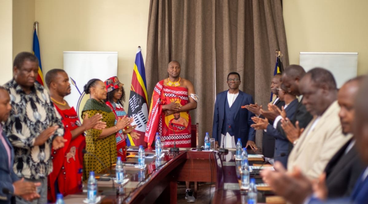 Katikkiro we Eswatini asabye Buganda okukulembeza emirembe mu ntegeka y’Okulwanirira enfuga eya Federo