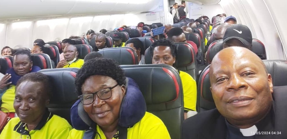 Kiyinda Mityana eweerezza ekibinja ky’abalamazi 103 – bagenze munsi entukuvu e Roma