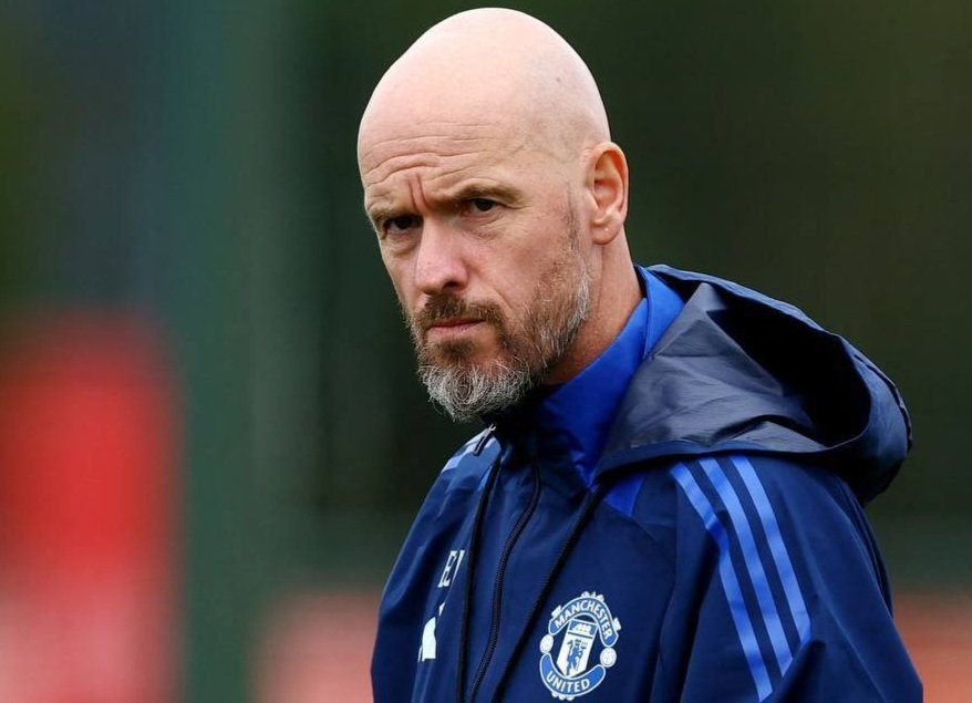 Manchester United efuumudde Erik Ten Hag