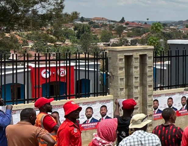 NUP egguddewo ekitebe mu district ye Mbarara