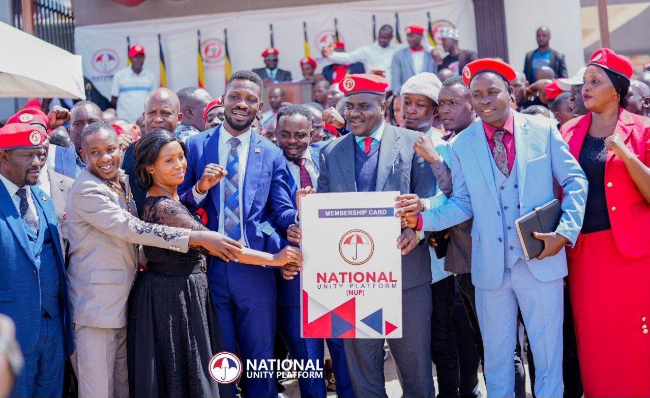 NUP eyanirizza ba memba abasaze eddiiro nebakyegattako – Kyagulanyi Ssentamu abalabudde