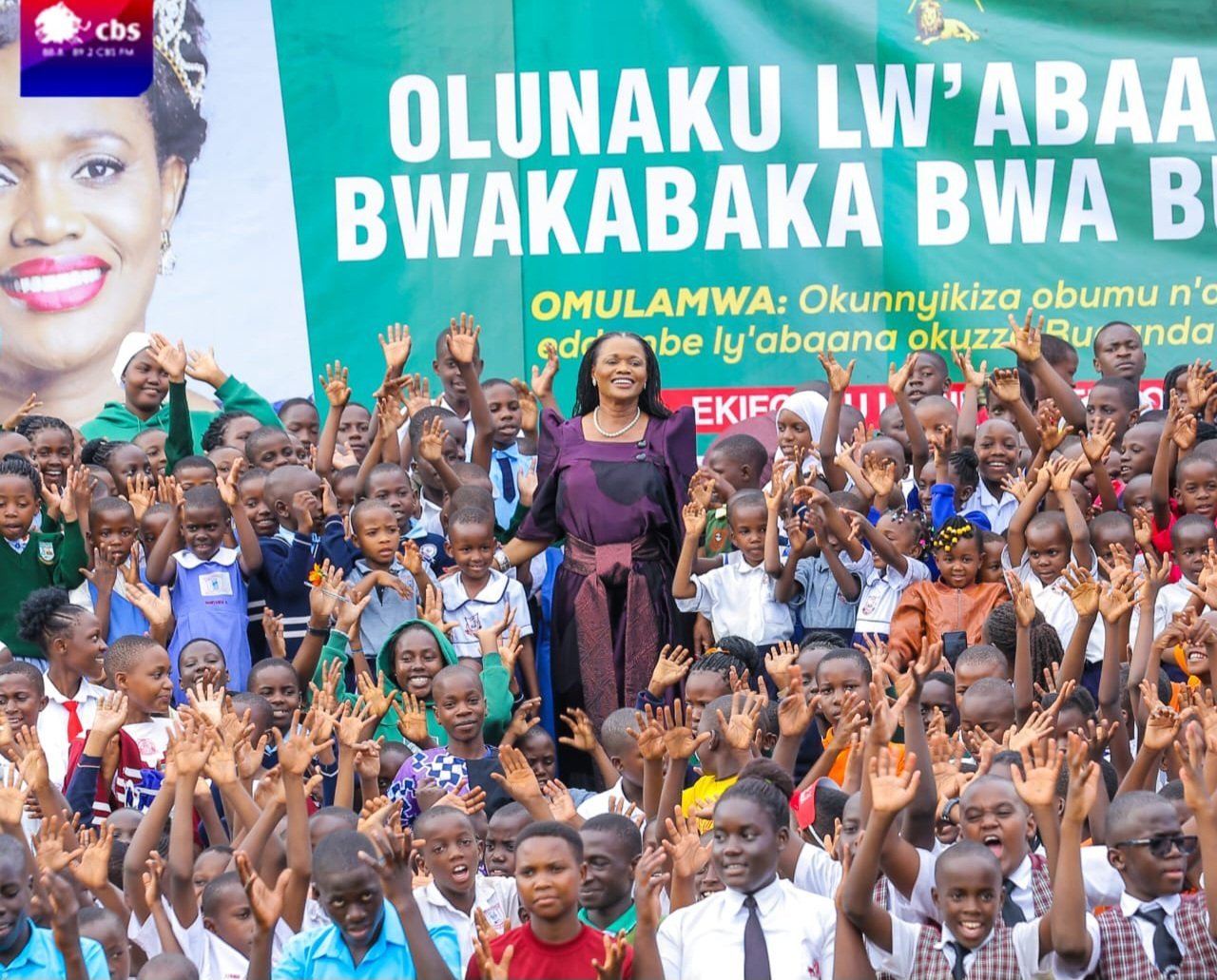 Okukuza olunaku lw’abaana mu Buganda olwa 2026 – Nnaabagereka akubirizza abazadde okusomesa abaana eddembe lyabwe balikozese mu ngeri ey’obuvunaanyizibwa