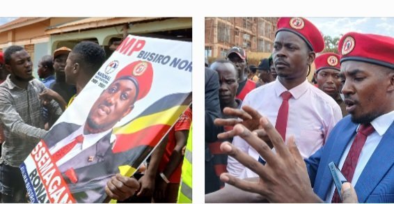 Olukuηaana lw’abavubuka ba NUP mu Busiro North luyiise – abawagizi b’abegwanyiza ekifo ky’omubaka wa parliament babiyombeddemu