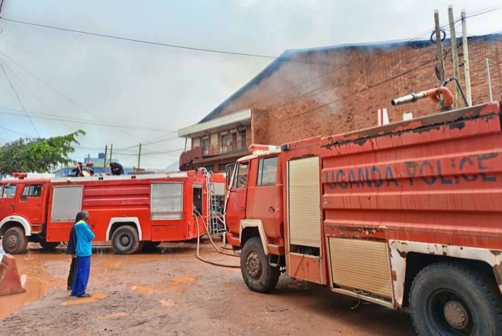 Omuliro gukutte ekizimbe ku 7th Street mu Kampala