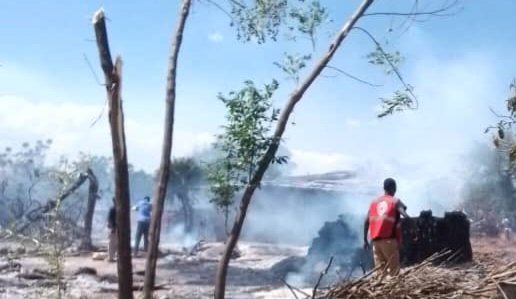 Omuliro gusaanyizaawo ebintu by’abatuuze ku kyalo kiramba mu district ye Nabiratuk