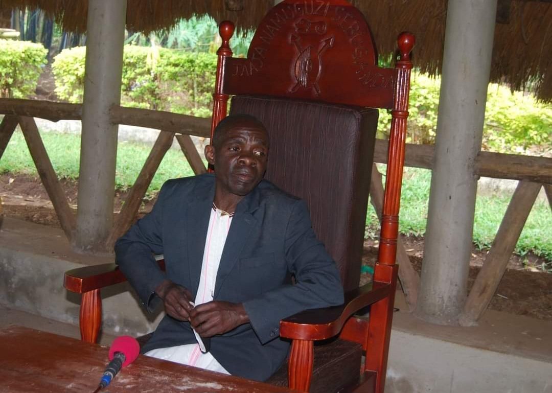 Omutaka w’ekika ky’Empologoma Omutaka Ssebuganda Namuguzi afudde