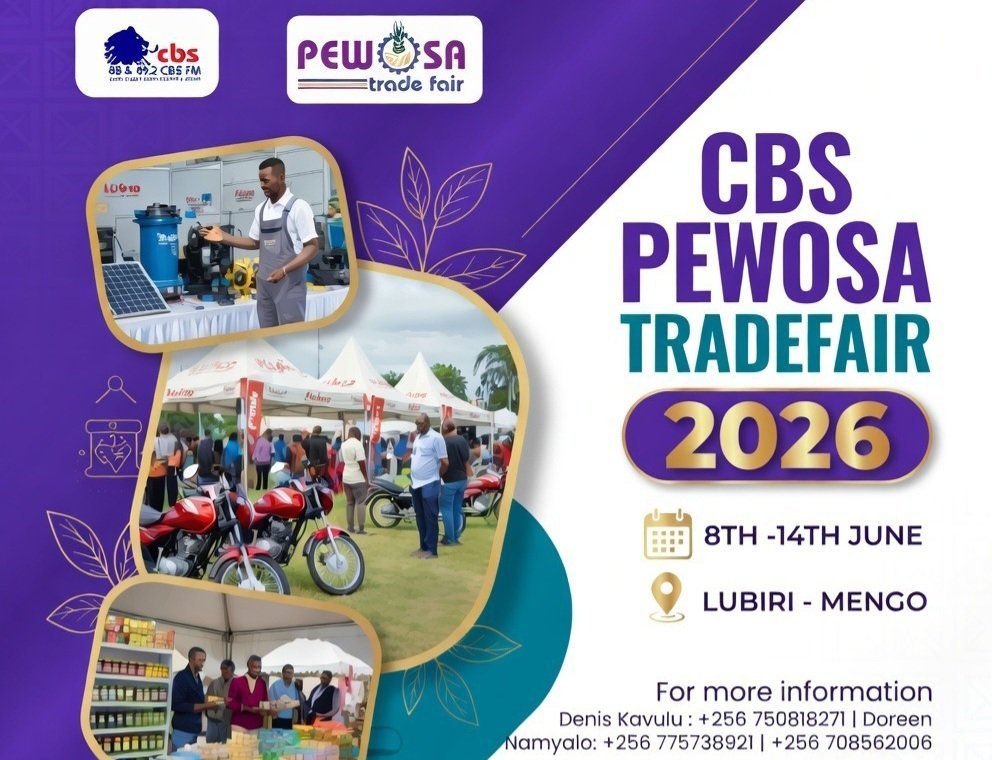 Omwoleso gwa CBS PEWOSA okuva nga 8 – 14 June,2026 mu Lubiri e Mengo