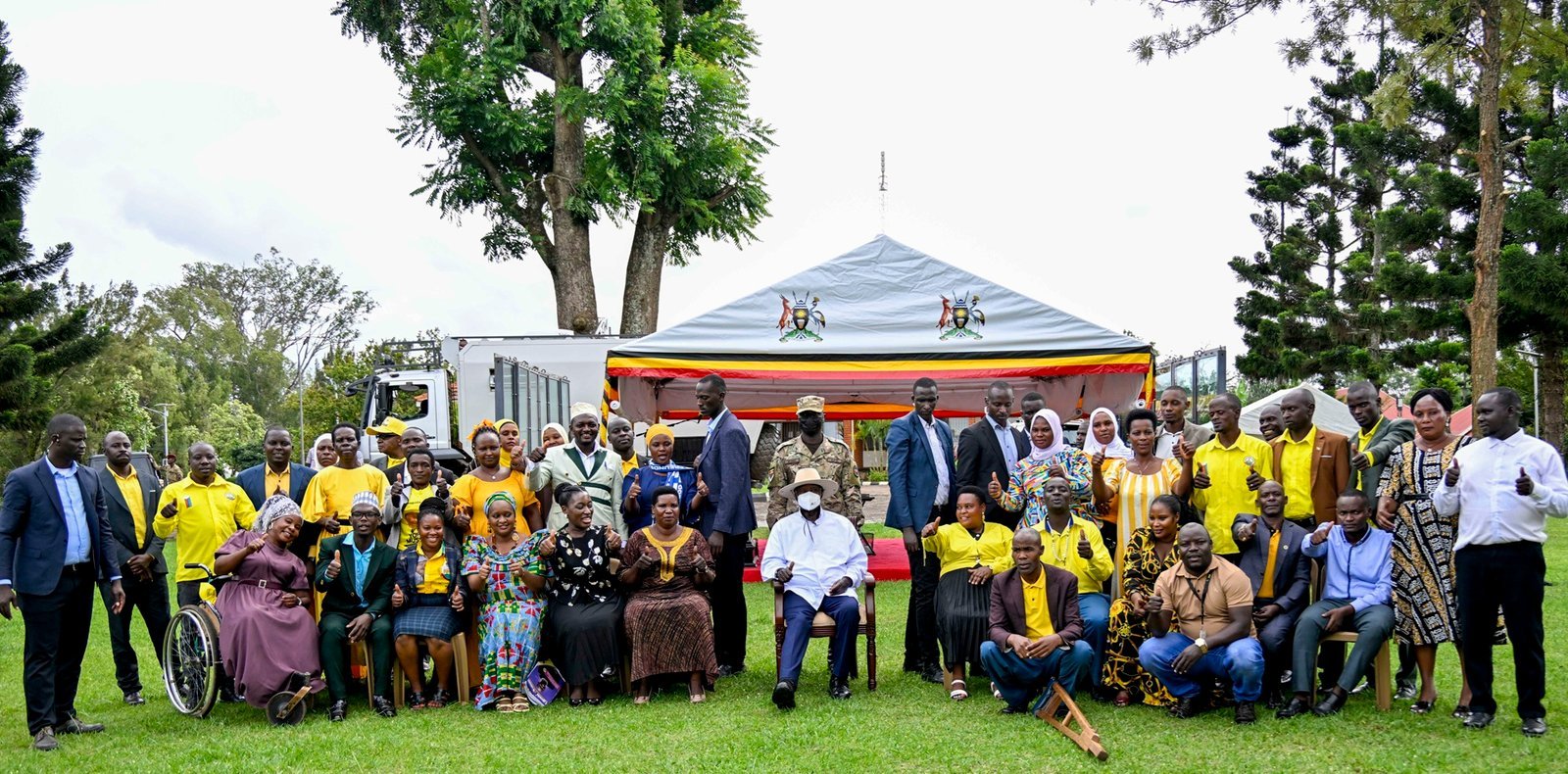 President Museveni asisinkanye abakulembeze ba NRM abakalondebwa e Masaka – acoomedde abakulembeze abasirika obusirisi ng’ab’oludda oluvuganya boogera eby’obulimba ku ntegeka za government