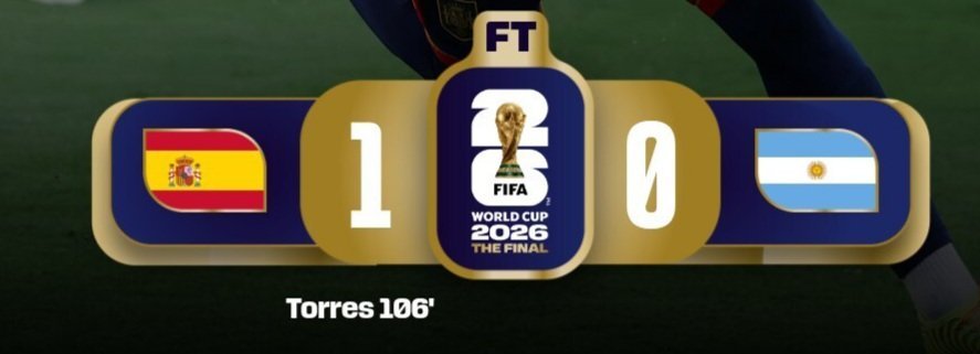 Spain ye Nnantameggwa wa FIFA World Cup 2026 – ekubye Argentina 1 – 0