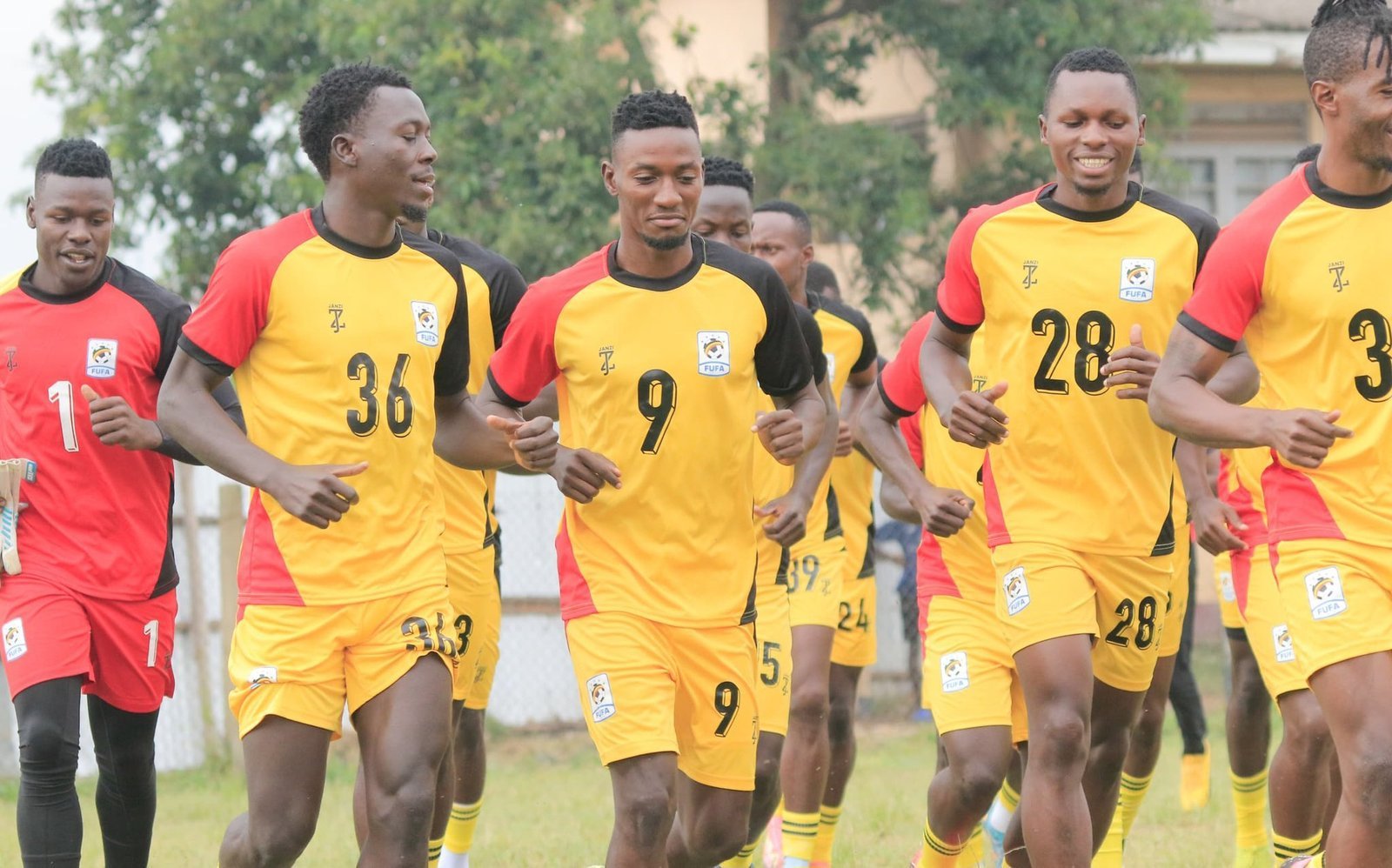 Uganda Cranes etandise okutendekebwa nga yetegekera CHAN 2025