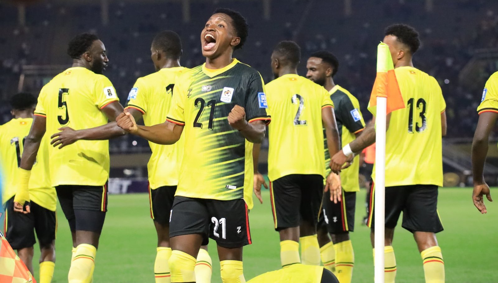 Uganda Cranes ewangulidde Guinea e Namboole mu za 2026 FIFA World Cup Qualifiers  