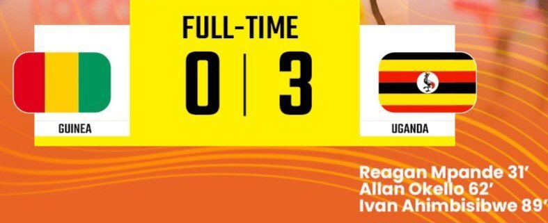 Uganda Cranes ezizza essuubi lya bannauganda ekubye Guinea 3 – 0 mu mpaka za CHAN 2025
