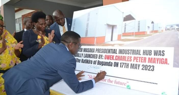 Katikkiro Mayiga atongozza ebbanguliro ly’abavubuka- Greater Masaka presidential Industrial Hub