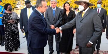 President Museven oluvudde e Russia ayolekedde Serbia