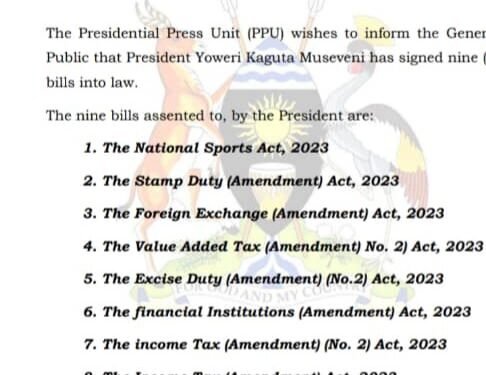 President Museven atadde emikono ku mateeka agalungamya enkola y’okuwola ensimbi ezitaliiko magoba – Islamic Banking