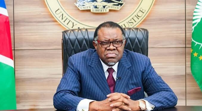 Dr. Hage Geingob abadde president we Namibia afudde ! 1941  – 2024