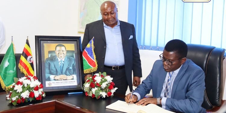 Buganda ekungubagidde abadde president wa Namibia – Dr.Hage Geingob
