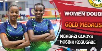 Husinah Kobugabe ne Gladys Mbabazi bawangudde Zzaabu mu mpaka za All africa games 2023