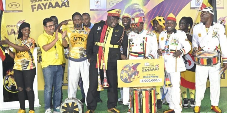 MTN Uganda ne FUFA balangiridde Uncle Money ng’omuwagizi omukulu owa Uganda Cranes