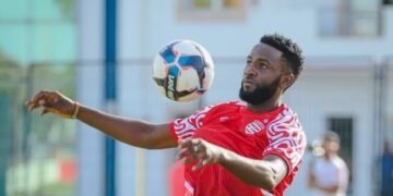 Kenneth  Ssemakula yegasse ku Club ya Africain eya Tunisia