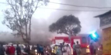 Omuliro gusaanyizaawo ebyamaguzi by’abasuubuzi e Ggangu