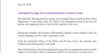 Omusibe adduse mu kaguli ka kooti e Kira – afumise omusirikale ekiso