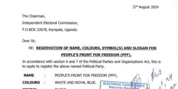 FDC Katonga eyanjudde ekibiina ekiggya – Peoples’ Front for Freedom akabonero ssimu