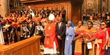 Okujaguza emyaka 60 egy’Abajulizi ba Uganda – mu St.Peter’s Basilica e Vatican