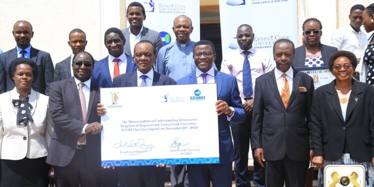 Buganda esse omukago ne Ernest Cook University – okusitula eby’obulamu mu Bwakabaka