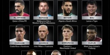 FIFA  eronze Dennis Omedi okuvuganya ku ngule y’omuteebi asiinze okuteeba goolo ennungi mu 2024