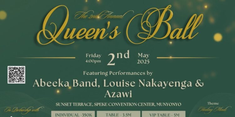 Nnaabagereka Nagginda Fund etegese – The Queen’s Ball ey’omulundi ogwokubiri nga 02 May,2025 ku Speke Resort Munyonyo