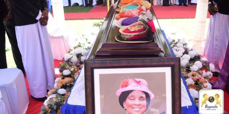 Nnaalinnya Gertrude Tebattagwabwe aterekeddwa mu masiro ge Namasanga mu Busiro