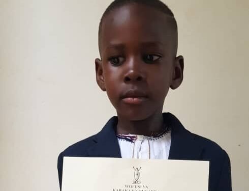 Ssaabasajja Kabaka asiimye ow’emyaka 5 eyamuweereza obubaka bw’amazaalibwa ge ag’emyaka 70 – amuweerezza ebbaluwa emusiima